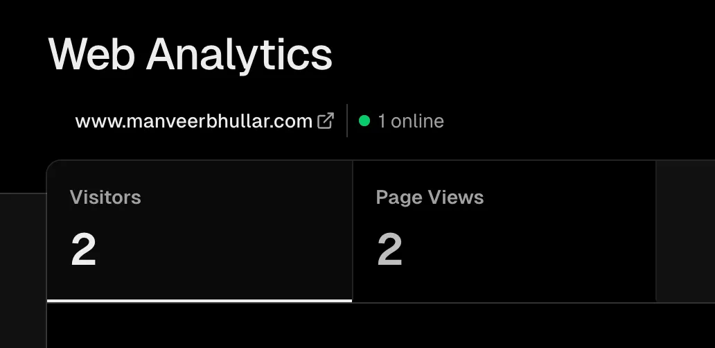 VercelWebAnalytics